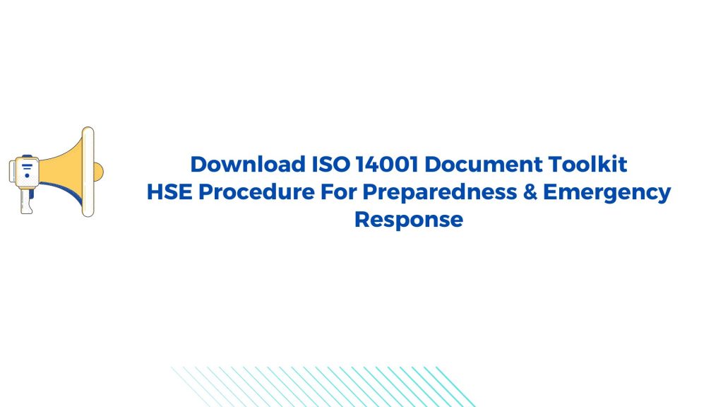 ISO 14001 Toolkit | Download Procedure For Communication