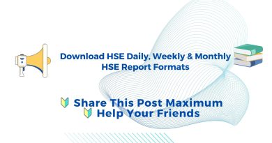 Download HSE Reporting Formats