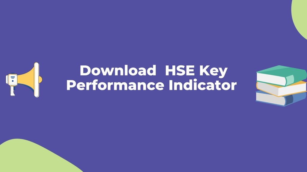 HSE Key Performance Indicator